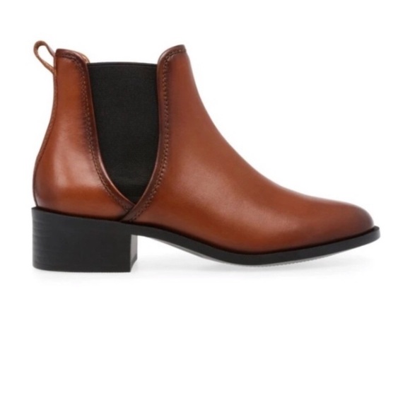 Steve Madden Women's Audience Cognac Brown Chelsea Boots Size 9 - Picture 2 of 11